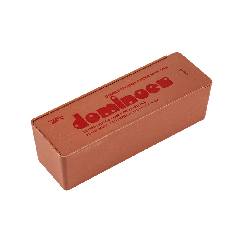 Taşınabilir plastik çift altı domino