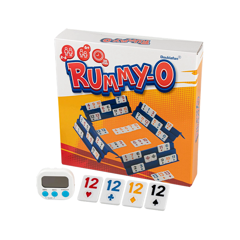 Renk kutusu ile 2-4 oyuncu poker rummy