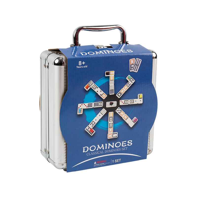 Deluxe Edition Çift Oniki Alüminyum Box Domino